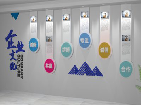 余姚企业文化墙需要传递什么办公文化？