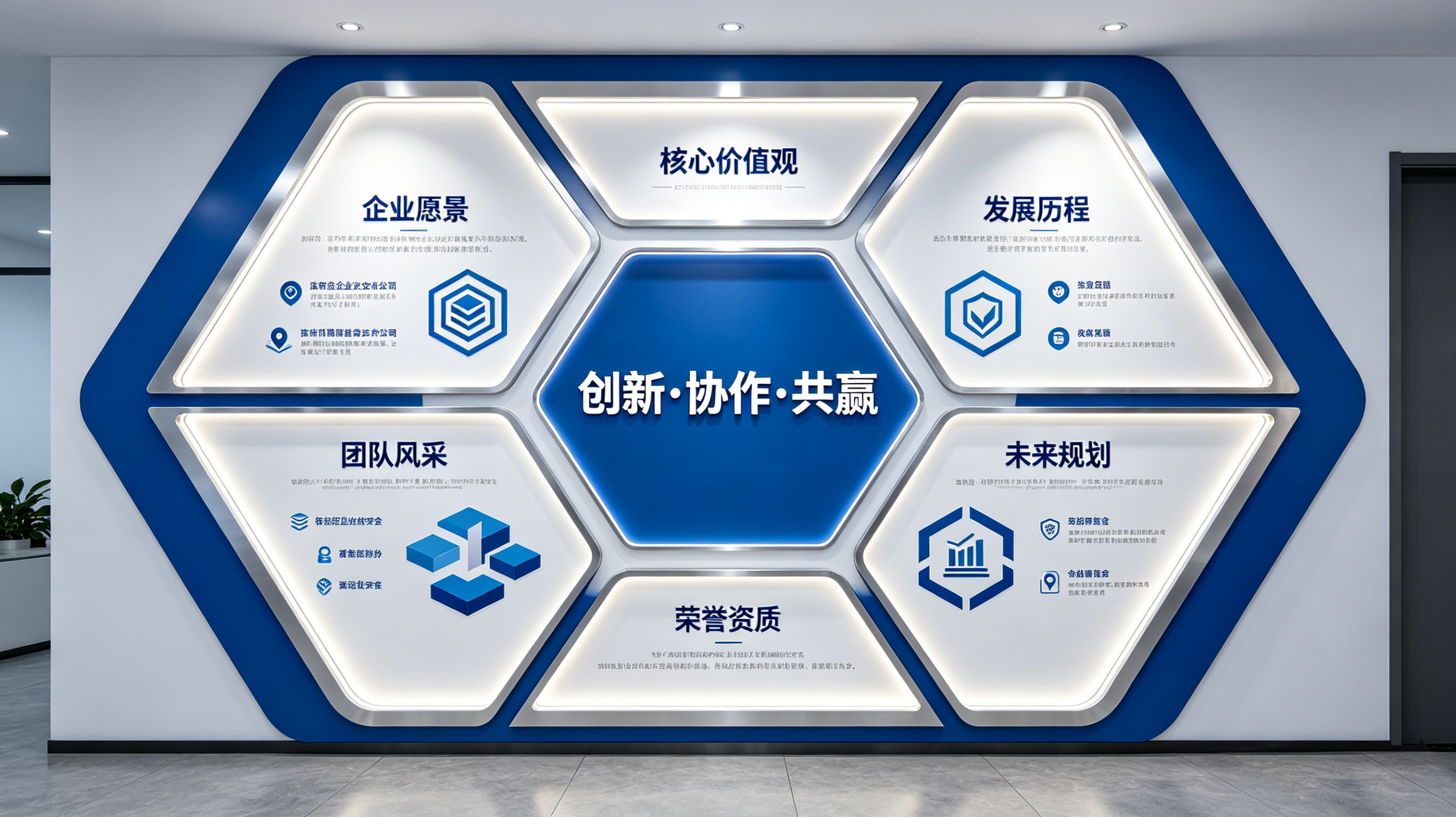 余姚企业文化墙六边形避坑指南（新手常犯5个错误）